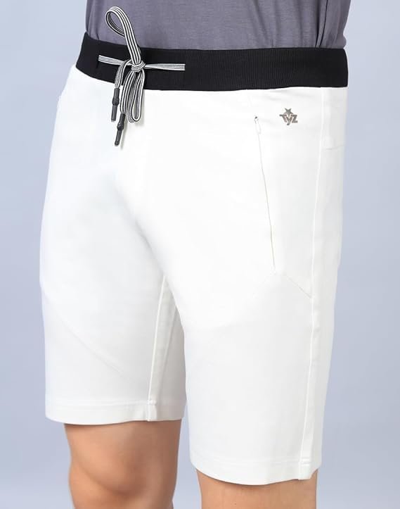 TYZ Shorts for Men, Drawstring Waist with Contrast Black Band, Casual wear, Casual Shorts - Image 3