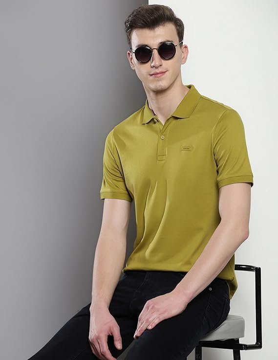 Calvin Klein Department Slim Fit Polo T-Shirt - Image 3