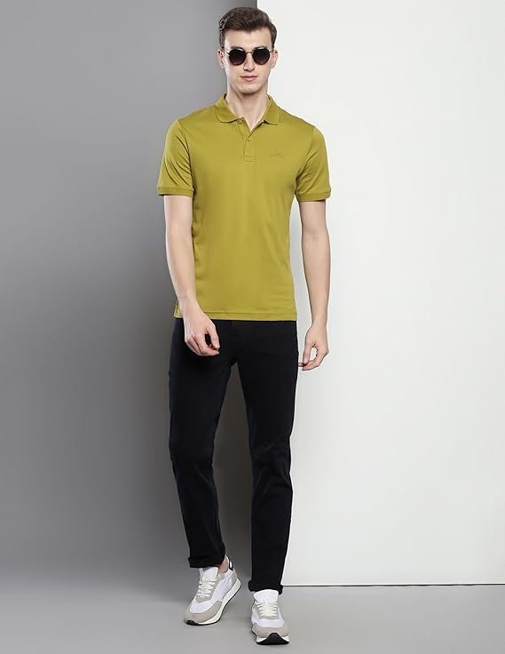 Calvin Klein Department Slim Fit Polo T-Shirt - Image 6
