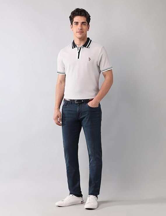Denim Co. Men's Brandon Slim Tapered Fit Ultra Soft Jeans - Image 4