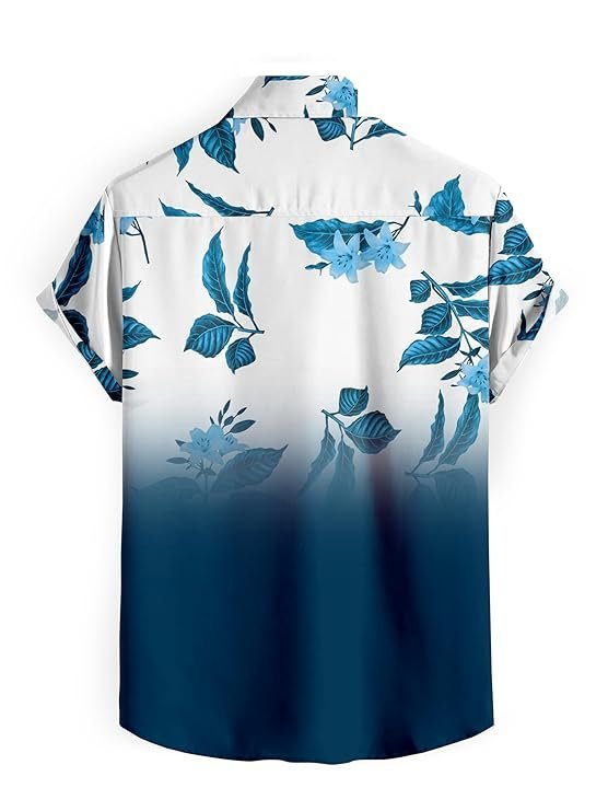 Men Regular, Super Slim Fit Printed, Self Design Spread Collar Casual Shirt