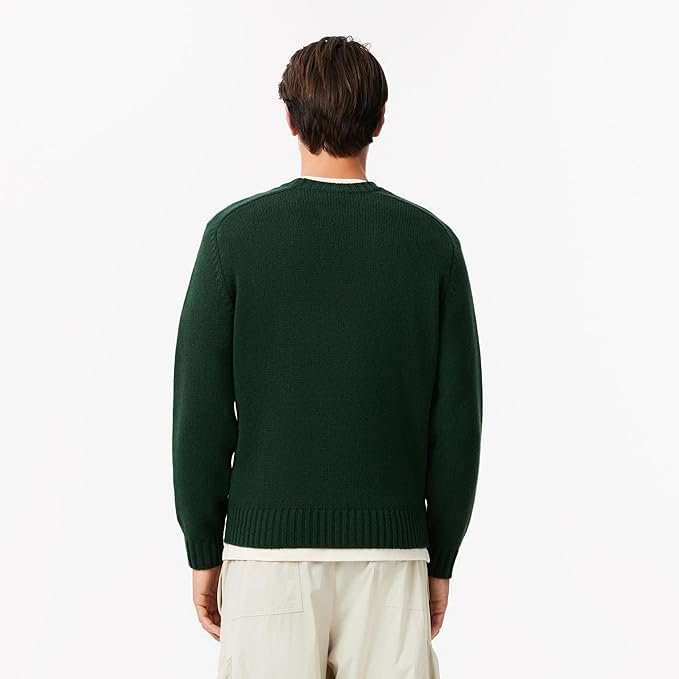 Lacoste Men's Wool Modern Pullover Sweater - Image 6