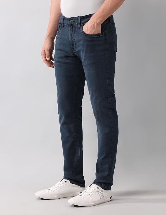 Denim Co. Men's Brandon Slim Tapered Fit Ultra Soft Jeans - Image 6