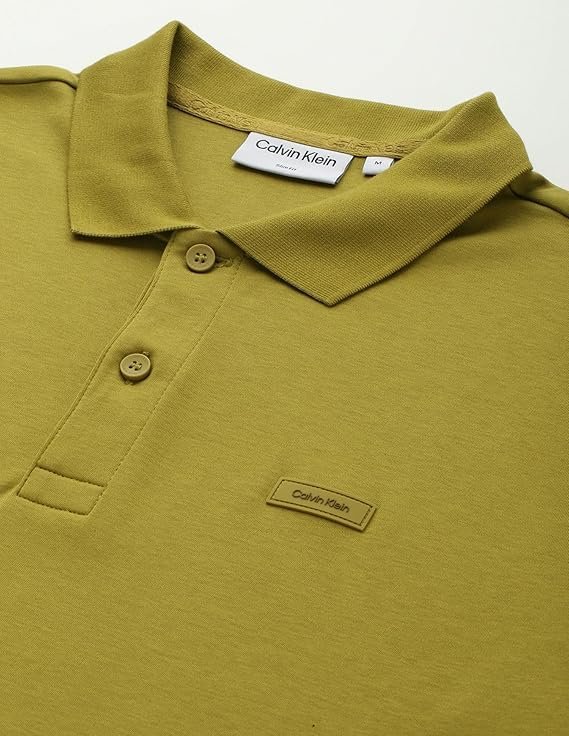 Calvin Klein Department Slim Fit Polo T-Shirt - Image 7