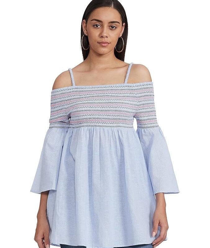 Vero Moda Women's Plain Regular Fit Top