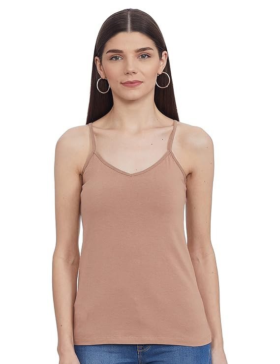 Women's Solid Regular Fit Vest Top